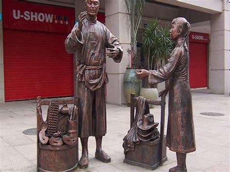 玻璃钢雕塑古人雕塑__产品展示_曲阳县庆艺雕塑有限公司