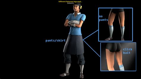 Different femscout legs mod (Gone SEXUAL) Work In Progress for Team ...