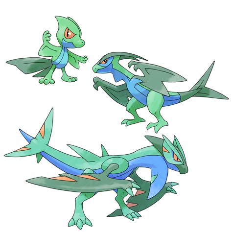 Image result for Pokemon Treecko Evolution
