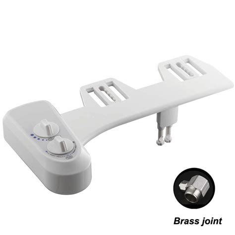 Buy Bidet Toilet Seat Attachment, Non-Electric Mechanical Warm/Cold ...
