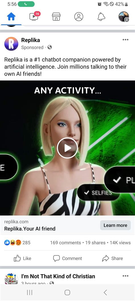 Still pushing sex and pic sending, both which isn't available now. : r/replika