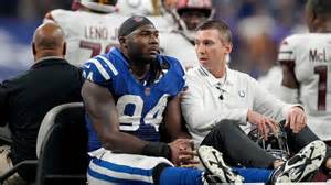 Colts DL Tyquan Lewis undaunted by second torn patellar tendon