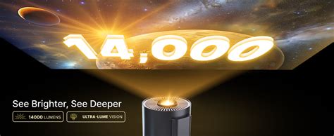 Crossbeats Lumex Pro Smart Projector 4k Ultra HD, Mini Projector for ...