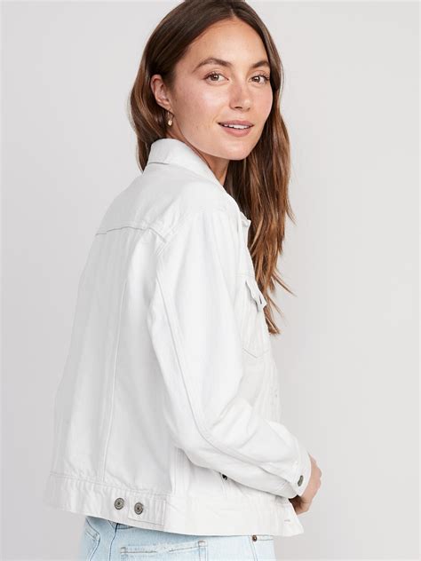 Classic White Jean Jacket | Old Navy