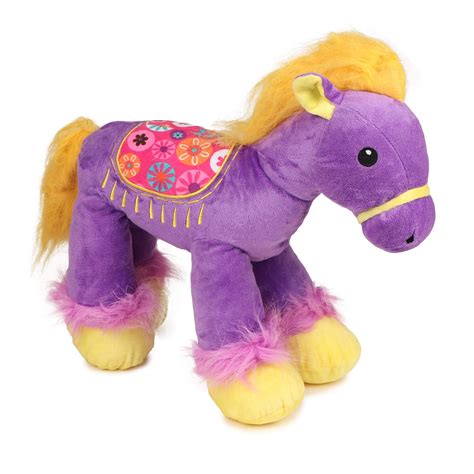 Buy Shop4Alll Stuffed Animal Horse Standing Plush Toy, Soft Toy - 35 cm ...