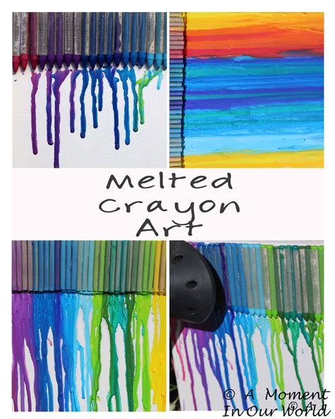 Melted Crayon Art - Simple Living. Creative Learning