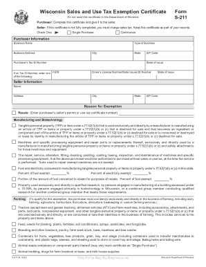 2021 Form WI DoR S-211 Fill Online, Printable, Fillable, Blank - pdfFiller