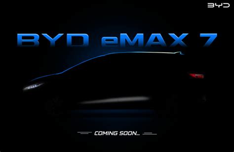 BYD India unveils new electric MPV ‘eMAX 7’ as Successor to BYD e6 ...