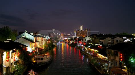 无锡夜色很美的地方，千年古运河尽显古色古香，景色优美|太湖|古运河|无锡_新浪新闻