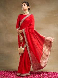 Satin Silk Sarees - Buy Satin Silk Sarees online at Best Prices in ...