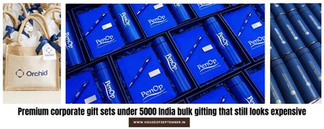 Premium Corporate Gift Sets Under 5000 India – HOUSE OF SEPTEMBER