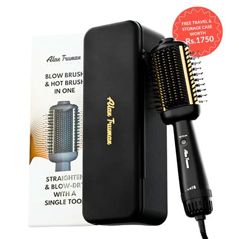 Buy Alan Truman Blow Styling Brush - Blow Dryer Brush + Hair ...