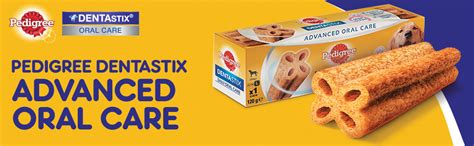 Pedigree Dentastix Advanced Large Breed (25 kg+) Oral Care Dog Treat ...