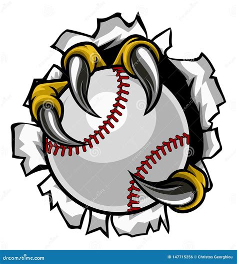 Eagles Softball Design Vector Illustration | CartoonDealer.com #144202892