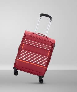 SKYBAGS Beach Polyester Softsided 55cm Cabin Trolley with TSA, 8 Wheels ...