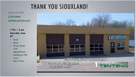 Customer Appreciation Day!, 3300 Gordon Drive, Sioux City, IA, United ...