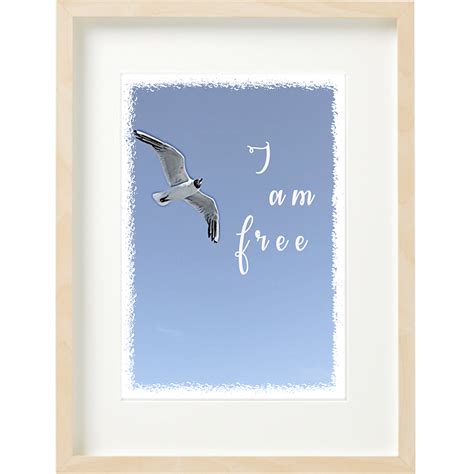 Poster - I am free - Erinnere Dich