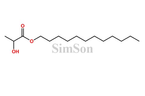 Lactic Acid Dodecyl Ester | CAS No- 6283-92-7 | Simson Pharma Limited