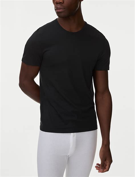 Buy Supima® Cotton Modal TShirt Vest at Marks & Spencer