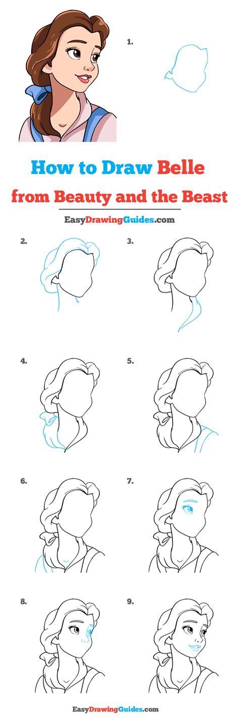 Image result for Belle Drawing Tutorial