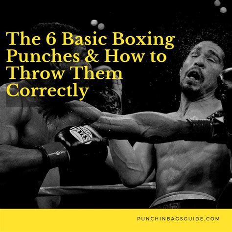 Basic Boxing Punches 的图像结果