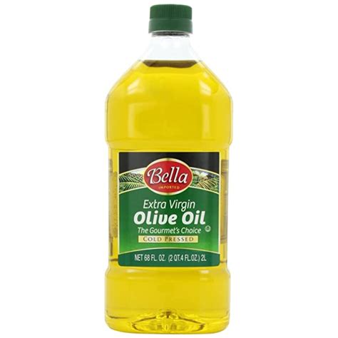 - BELLA: Extra Virgin Olive Oil, 68 oz Elements of Nutrition