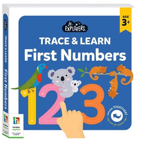 Junior Explorers: Trace & Learn First Numbers - BooksWagon
