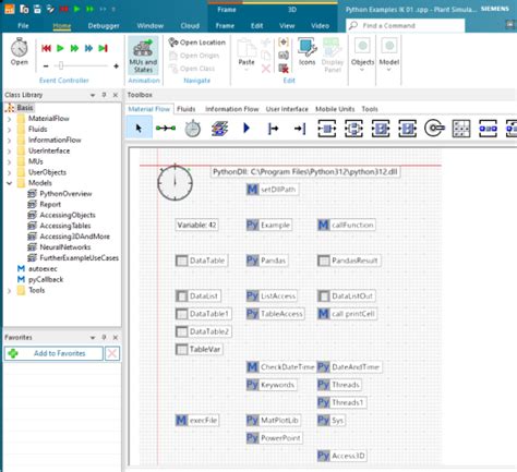 Plant Simulation Python Coding 的图像结果