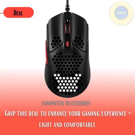 Image result for HyperX Haste Pulsefire Mouse Ultralight 59G