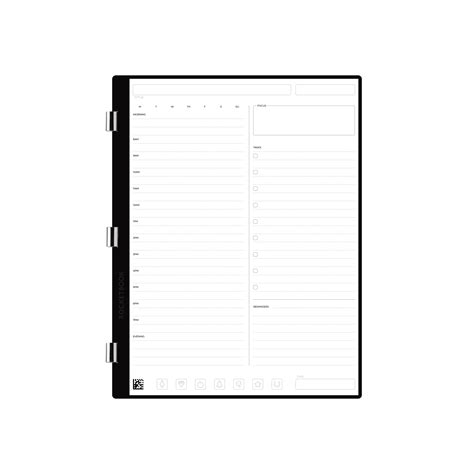 Buy Rocketbook New Pro Daily/To-Do Page Pack | Scannable Pro Pages for ...