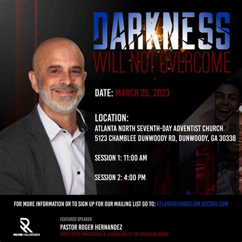 Darkness Will Not Overcome | Auburn Seventh-day Adventist Church