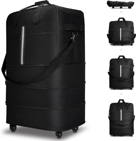 Amazon.com | Noozion Expandable Foldable Suitcase Extra Large Travel ...