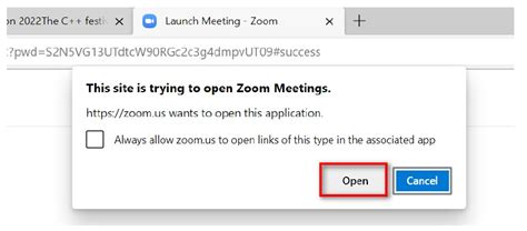 Zoom Settings for attendees - CppIndia