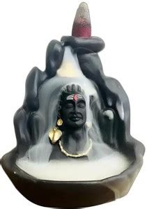 UniBoss Adiyogi Shiva Smoke Fountain, 10 Cones for Pooja Spiritual ...