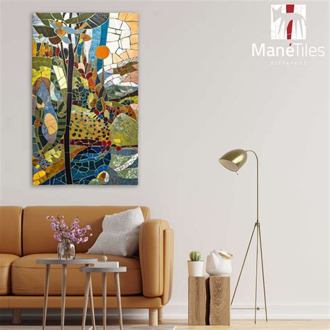 Decorative ceramic mosaic - Manetiles