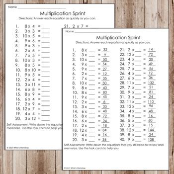 Image result for Multiplication Task Chart