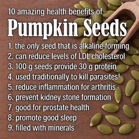 Pin by C.k. Tice on all 4 the ♡ in 2025 | Seeds benefits, Pumpkin seeds benefits, Health and ...
