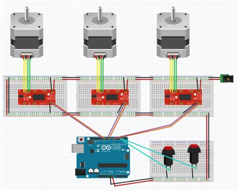 Image result for Push Button Stepper with Arduino