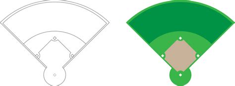 Baseball Field Vector 的图像结果
