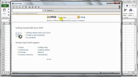 Image result for Excel 2010 Interface