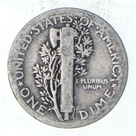 First Year - 1916 - Mercury Head Silver Dime - Tough | Property Room