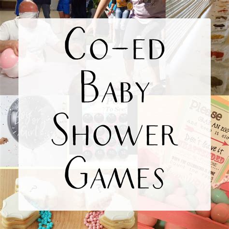 Best Baby Shower Games For Coed at Keith Turner blog