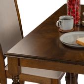 Buy Franceska Brown Solid Wood Fabric 6 Seater Dining Set Durian
