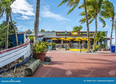 Key West restaurant editorial stock photo. Image of coastal - 166261143
