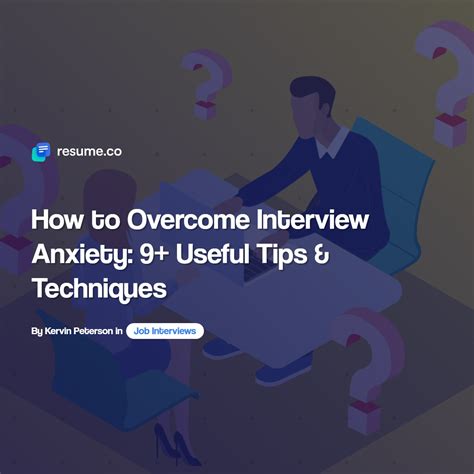 How To Overcome Interview Anxiety And Land The Job