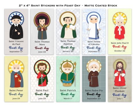 Printable List Of Catholic Saints [2025]