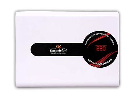 DATAVISION 4kVA Working Range (170V to 270V) Voltage Stabilizer Best ...