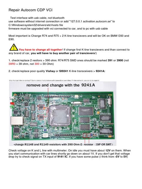 Autocom CDP  Troubleshooting 的图像结果