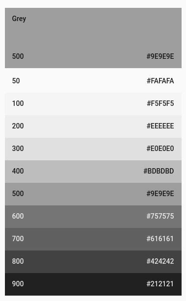 Grey Color Code 的图像结果