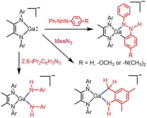 Reactions of an Anionic Gallylene with Azobenzene or Azide Compounds ...